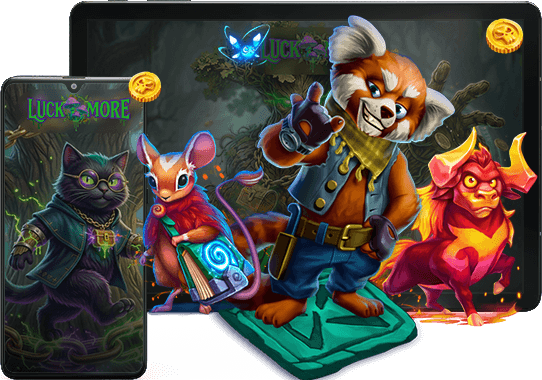 Create an account with LuckMore Casino
